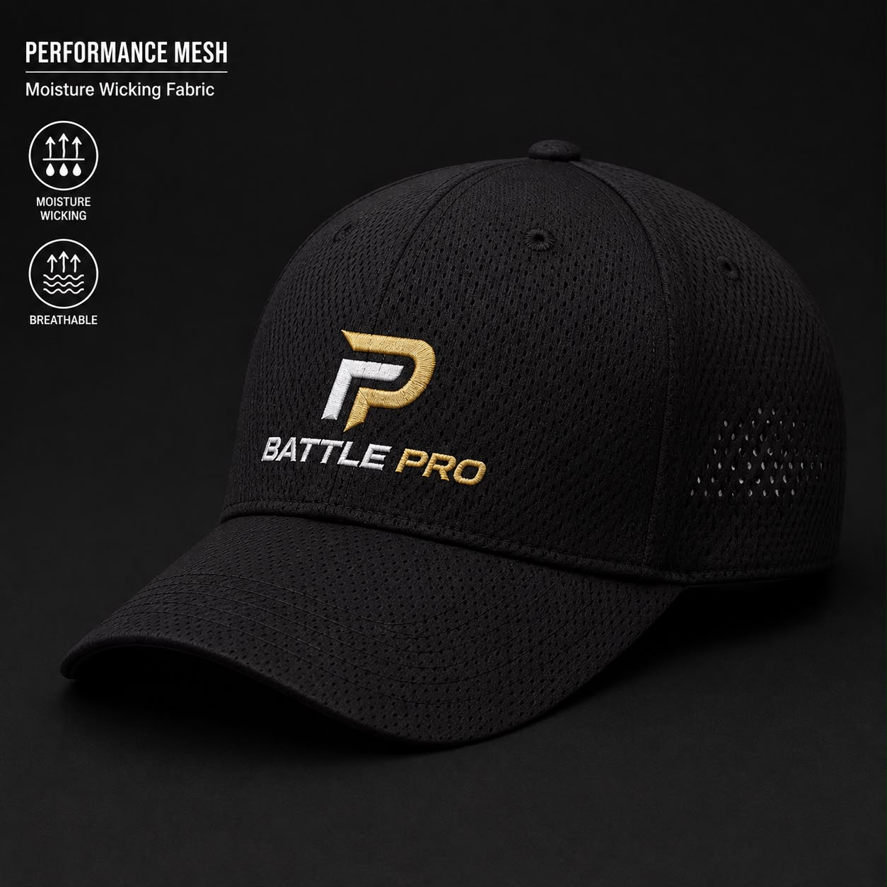 Blackout Performance Mesh Cap