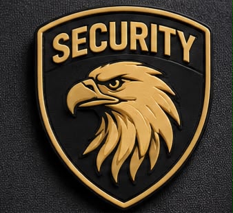 Security Eagle Shield Patch