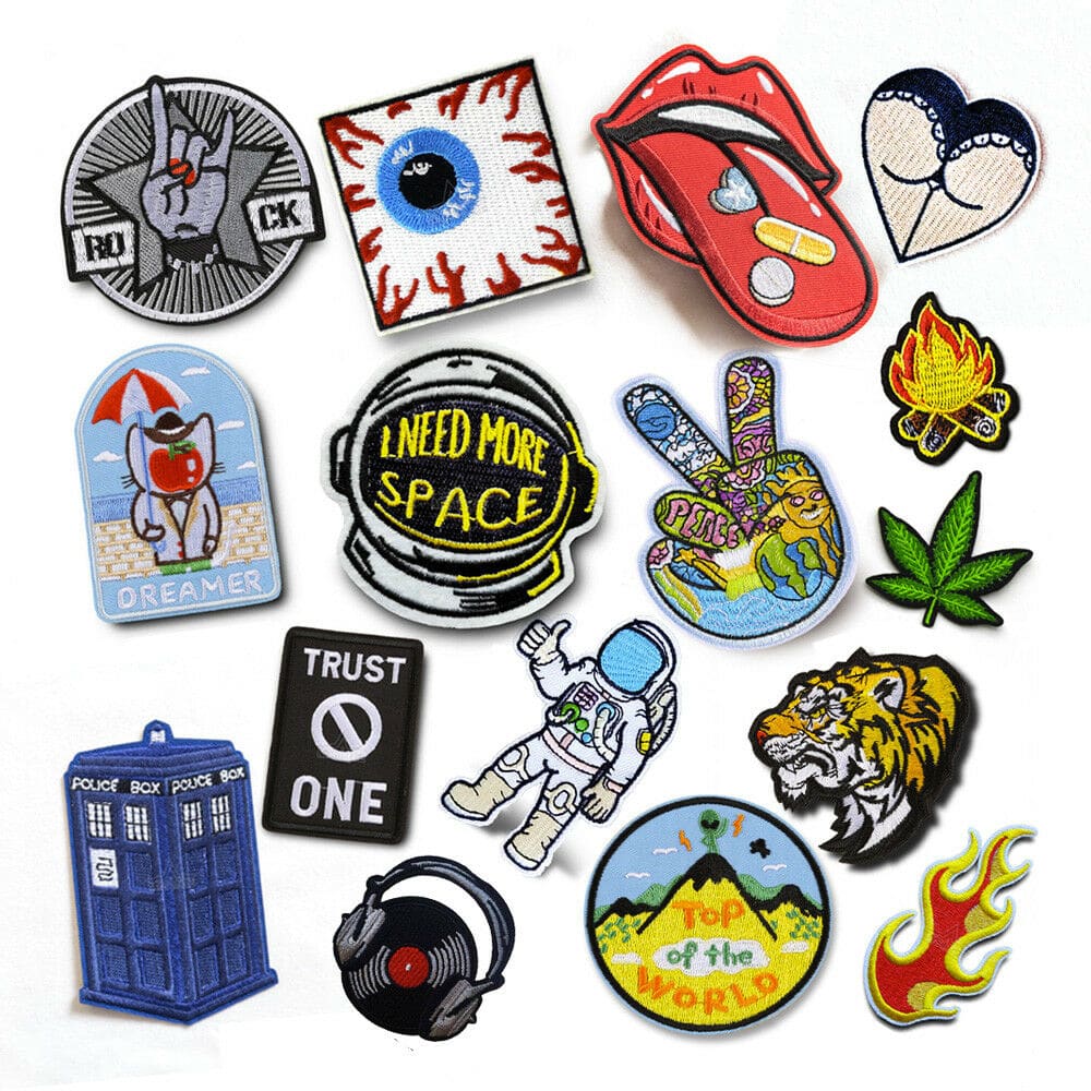 Pop Culture Patch Collection
