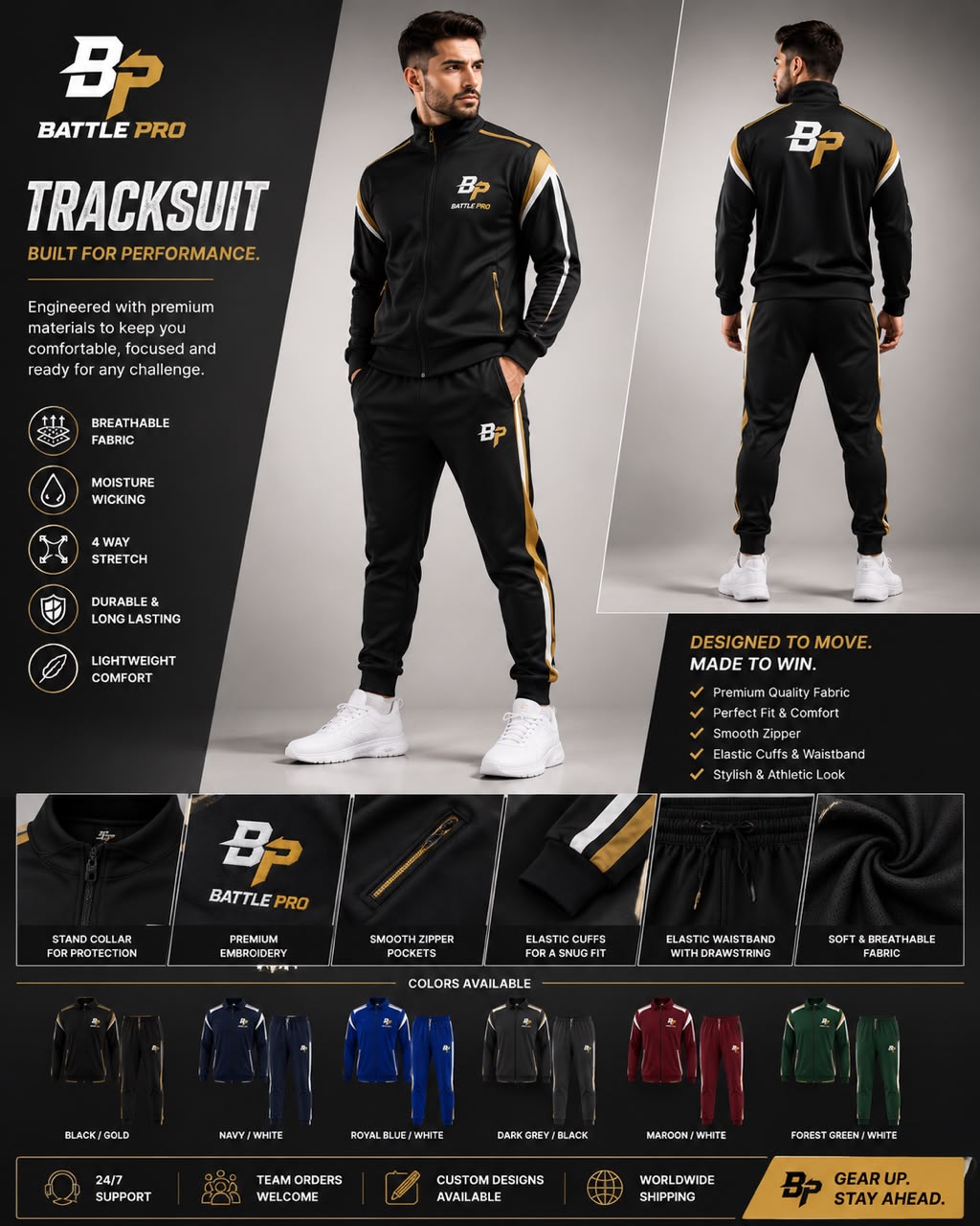 Battle Pro Signature Tracksuit